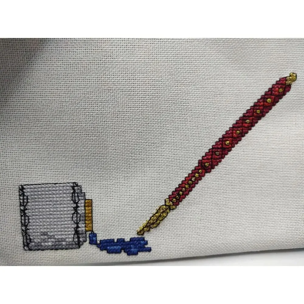 Pen or Pencil Bag - Handmade Gift for a Writer or Artist!